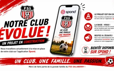 Notre club évolue!