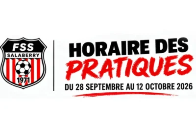Horaire des pratiques