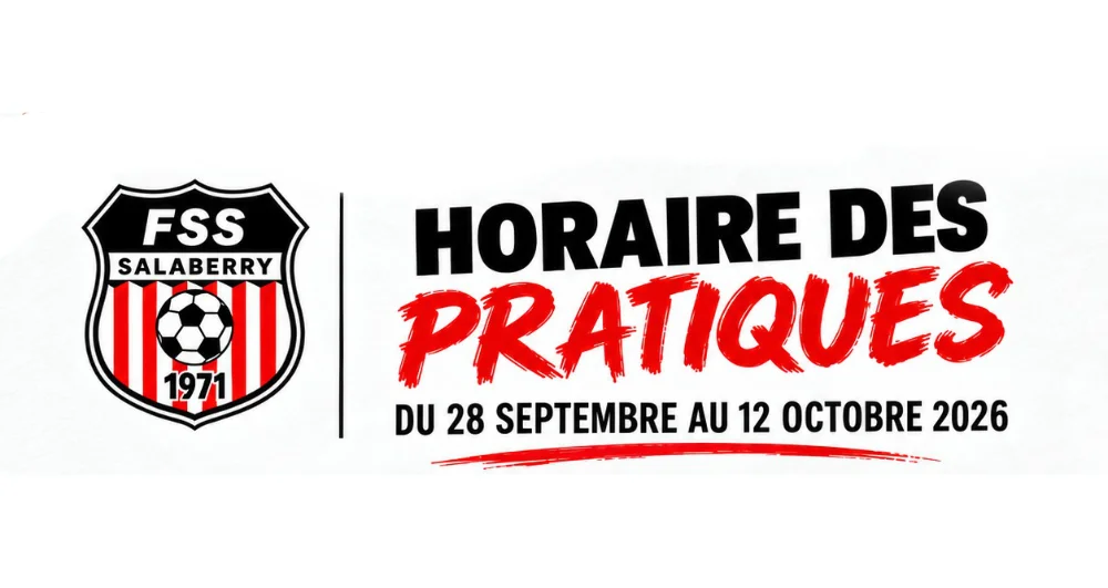 Horaire des pratiques